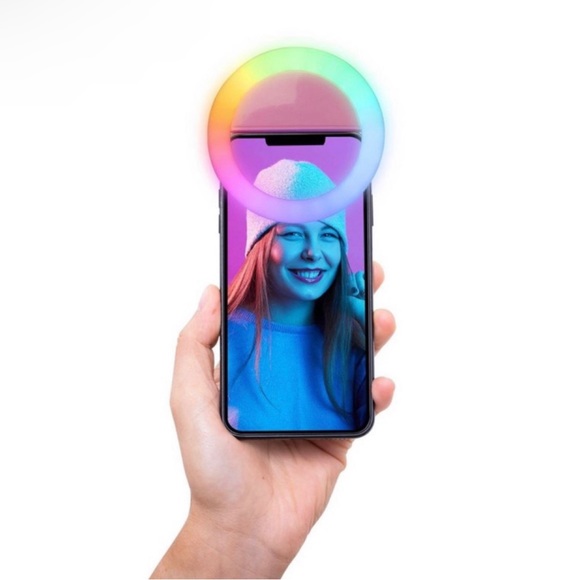 Retrak Rainbow Selfie Light Clip - Rainbow - Picture 3 of 4